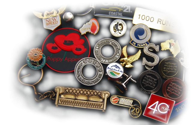 Different types of Lapel Pins by Cash's Awards