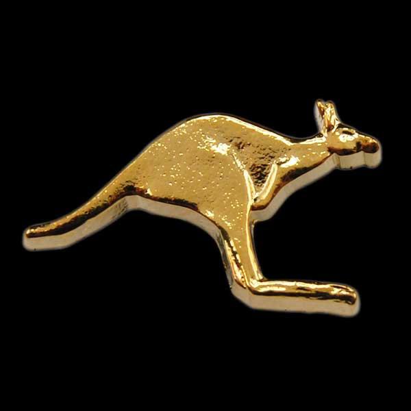 Kangaroo Shape Gold Pin