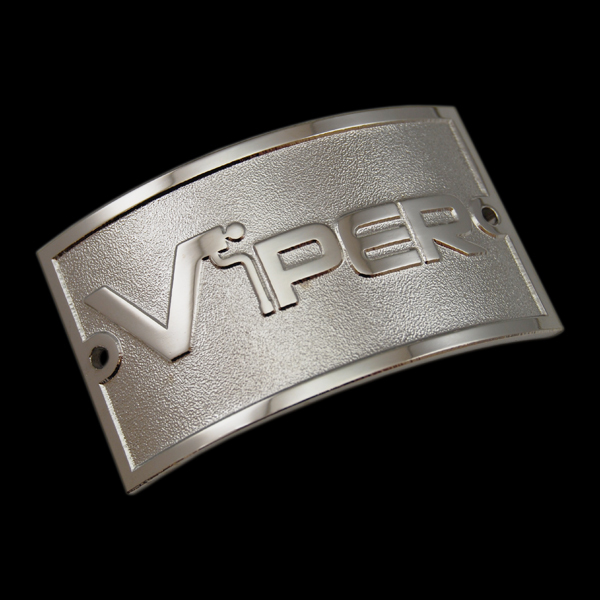 Viper Curved Badge