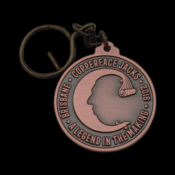 Copperface Keyring