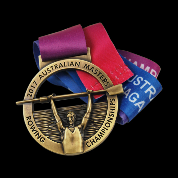 2017 Australian Masters Rowing Championship Medal