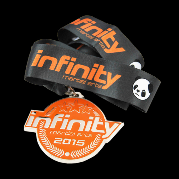 Infiniry Martial Arts 2015 Medal by Custom made by Cash's Awards