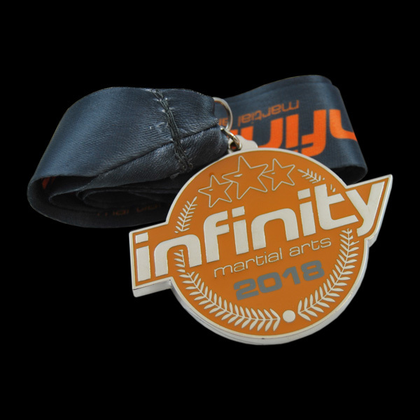 Infiniry Martial Arts 2018 Medal by Custom made by Cash's Awards