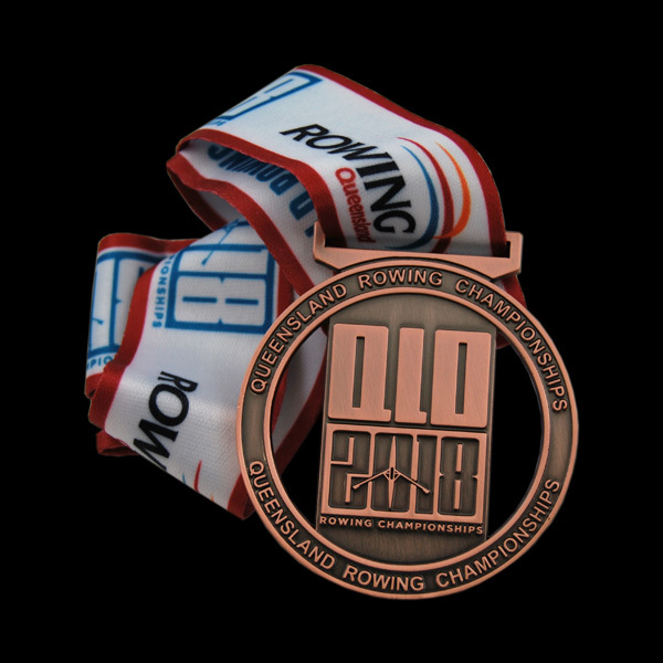 Queensland Rowing Championship 2018 Medal