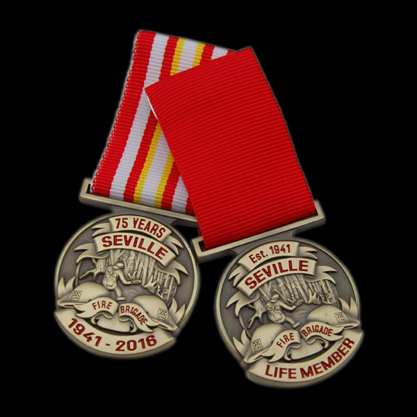 Seville Fire Brigade Medals