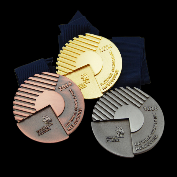 World Skills Australia Gold Silver and Bronze Medals