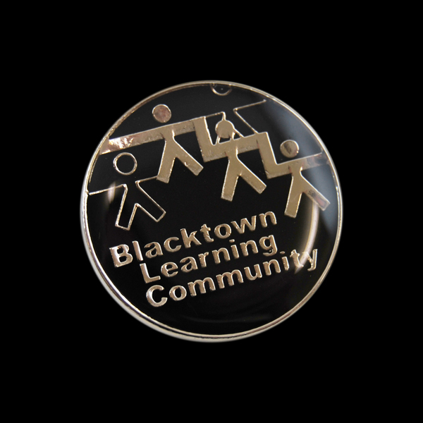 Blacktown Learning Community Black Pin