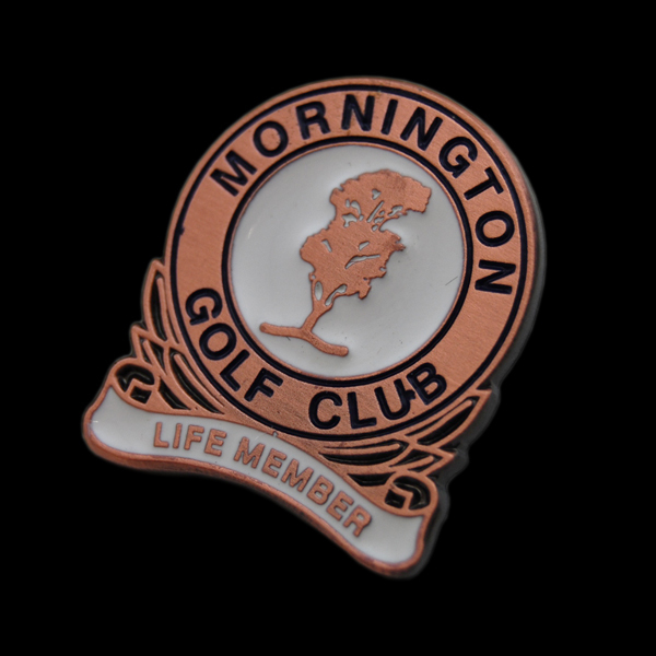 Mornington Golf Member Life Member Pin
