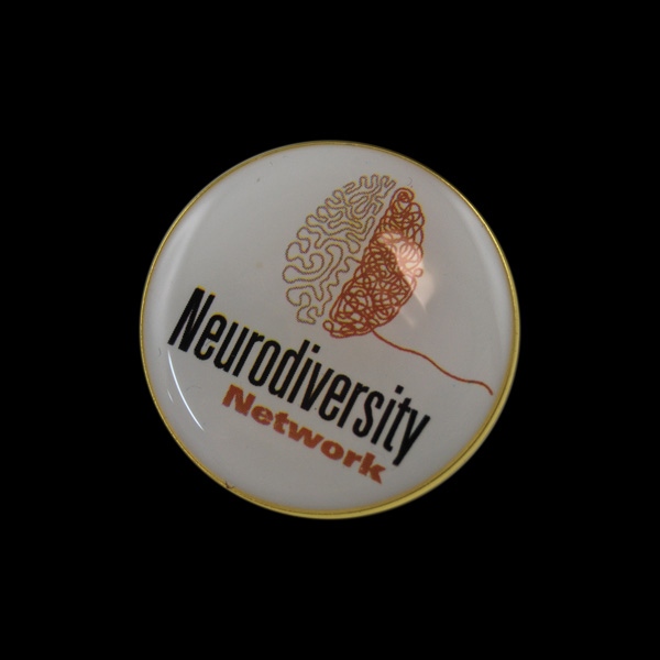 Neurodiversity Newtork Brain Pin