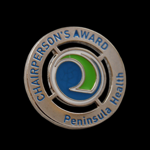 Chairperson's Awards Peninsula Health Pin