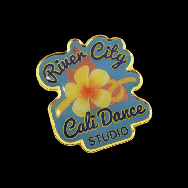 River City Cali Dance Pin