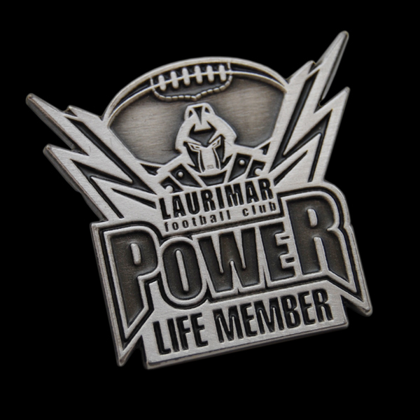 Laurimar Football Club Power Life Member Badge