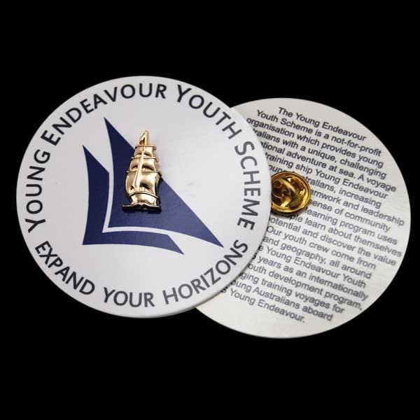 Young Endeavor Youth Scheme Highly Custom Made Pin