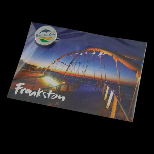 Frankston City Card Pin
