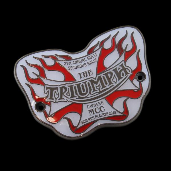 21st Annual Nulli Secundus Rally The Triumph 2015 Badge