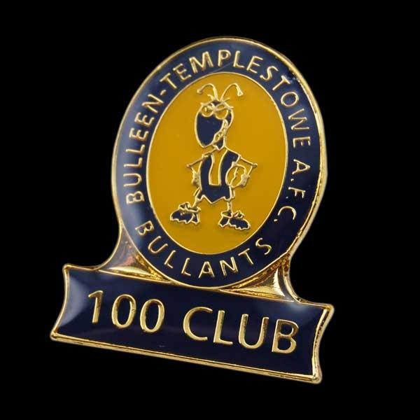 Buleen Templestowe A.F.C  100 Club Pin