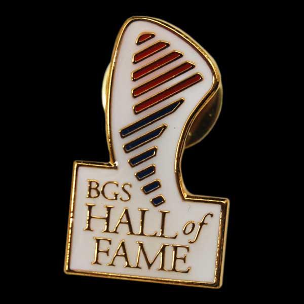 BGS Hall of Fame Lapel Pins