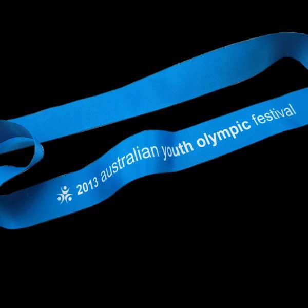 2013 Australian Youth Olympic Festival ID Ribbon