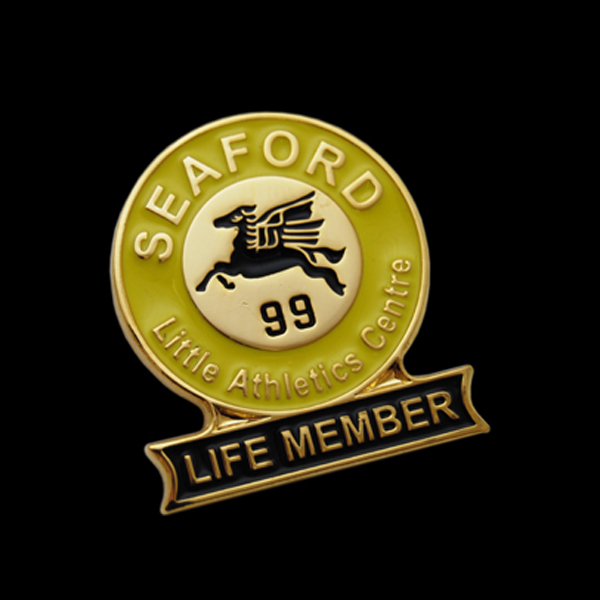 SEAFORD Little Athletics Centre Life Member Pins